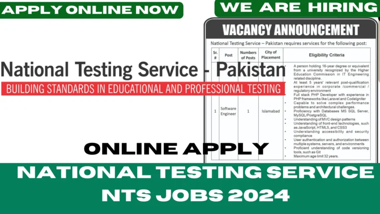 NATIONAL TESTING SERVICE NTS