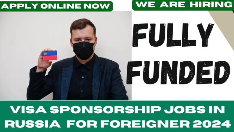 VISA SPONSORSHIP JOBS IN RUSSIA