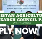 PAKISTAN AGRICULTURAL RESEARCH COUNCIL PARC Jobs 2024