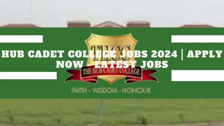 Hub cadet College Jobs